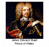 Text Box:   James Edward Stuart
Prince of Wales
